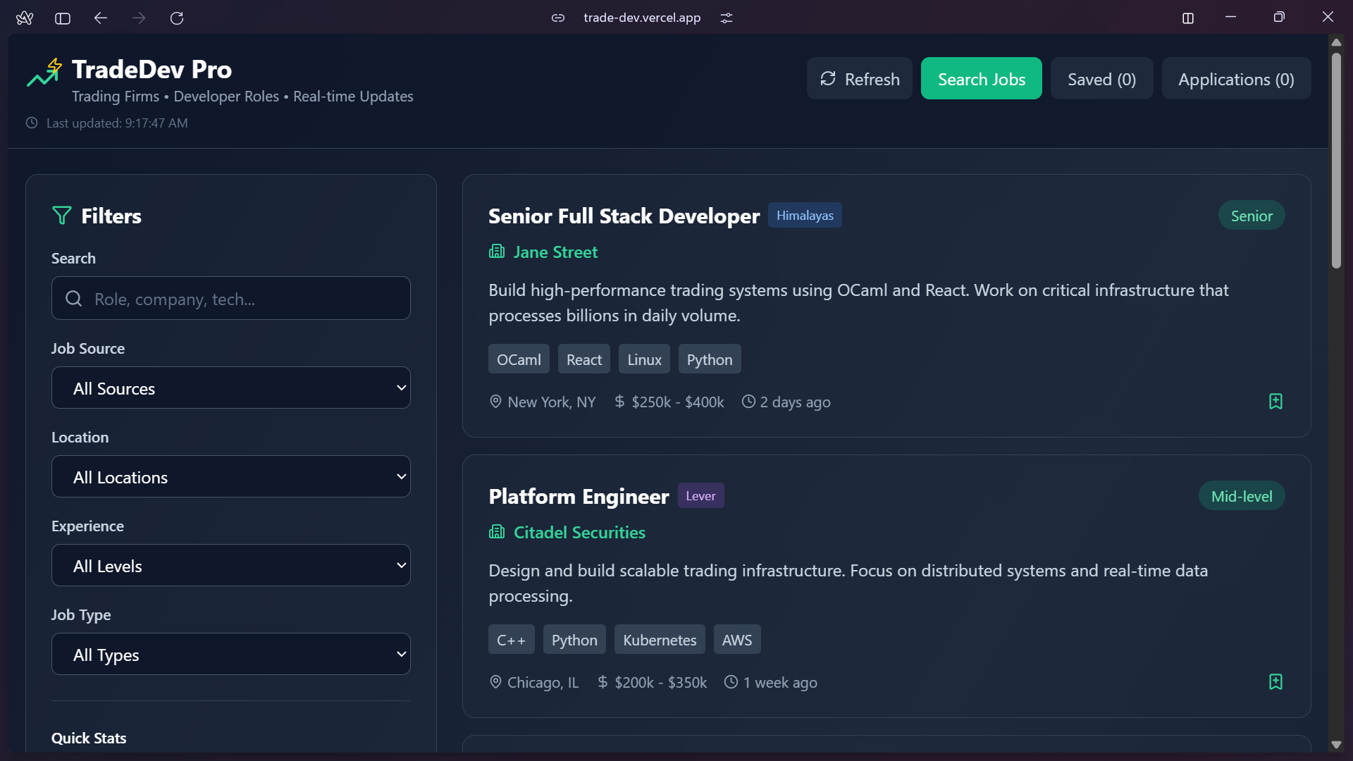 Trade Dev